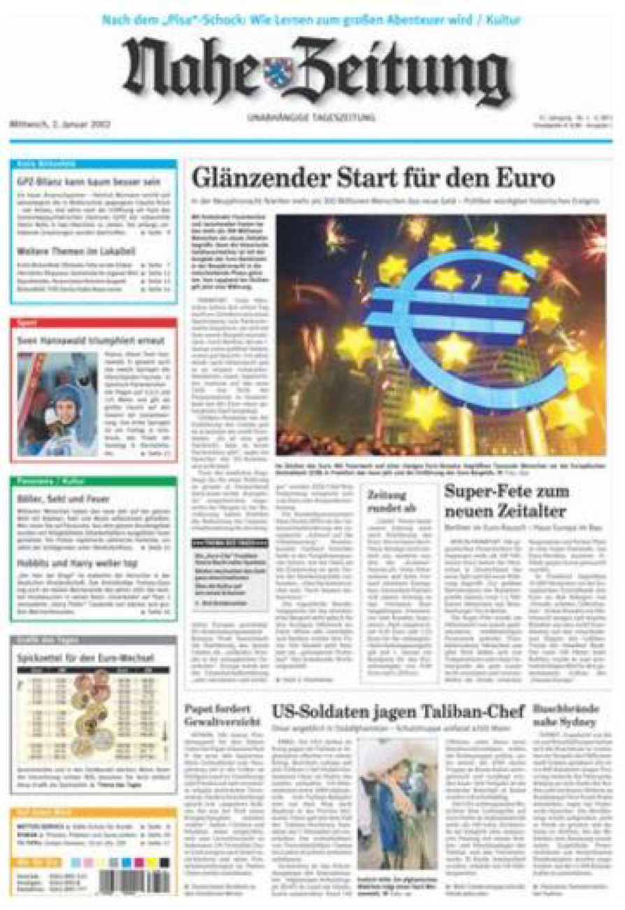 Nahe-Zeitung vom Mittwoch, 02.01.2002
