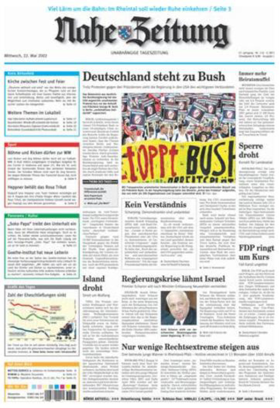 Nahe-Zeitung vom Mittwoch, 22.05.2002