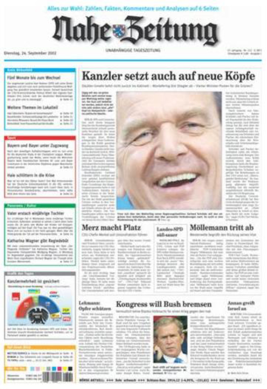 Nahe-Zeitung vom Dienstag, 24.09.2002