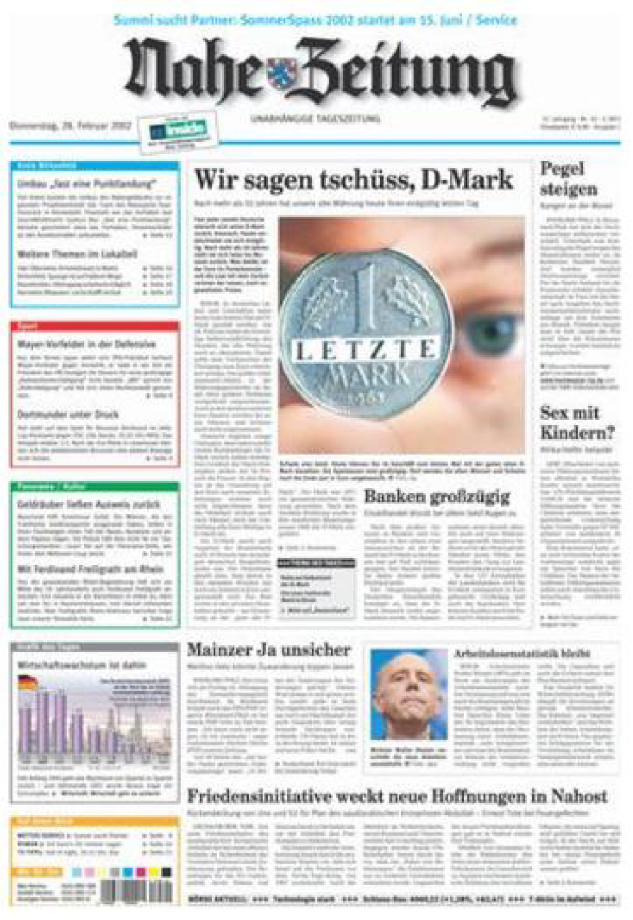 Nahe-Zeitung vom Donnerstag, 28.02.2002