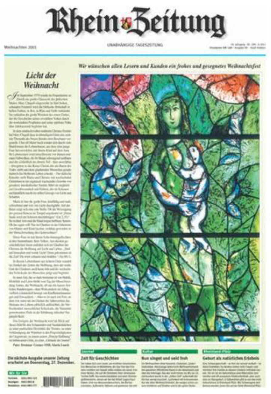 Rhein-Zeitung Koblenz & Region vom Montag, 24.12.2001