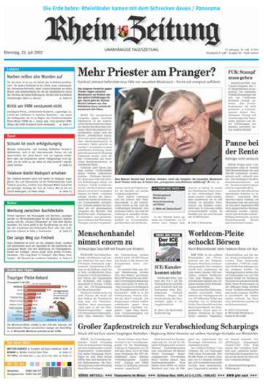 Rhein-Zeitung Koblenz & Region vom Dienstag, 23.07.2002
