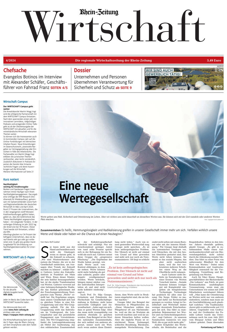 Wirtschaft Nr. 4 / 2024