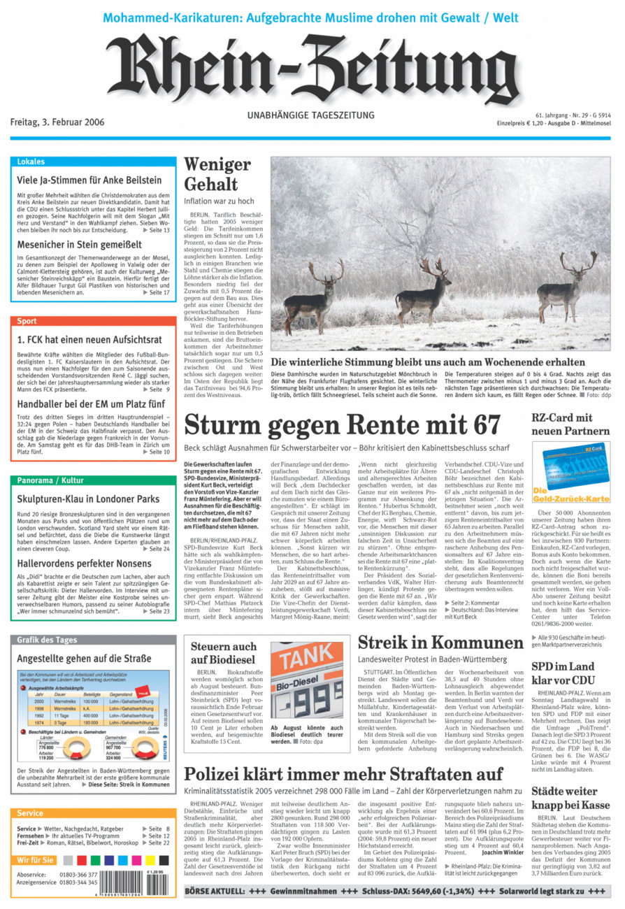 Rhein-Zeitung Kreis Cochem-Zell vom Freitag, 03.02.2006