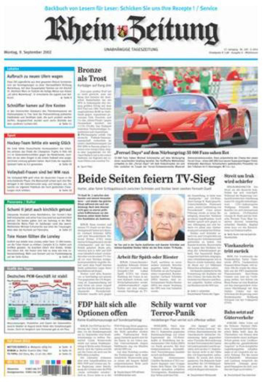 Rhein-Zeitung Kreis Cochem-Zell vom Montag, 09.09.2002