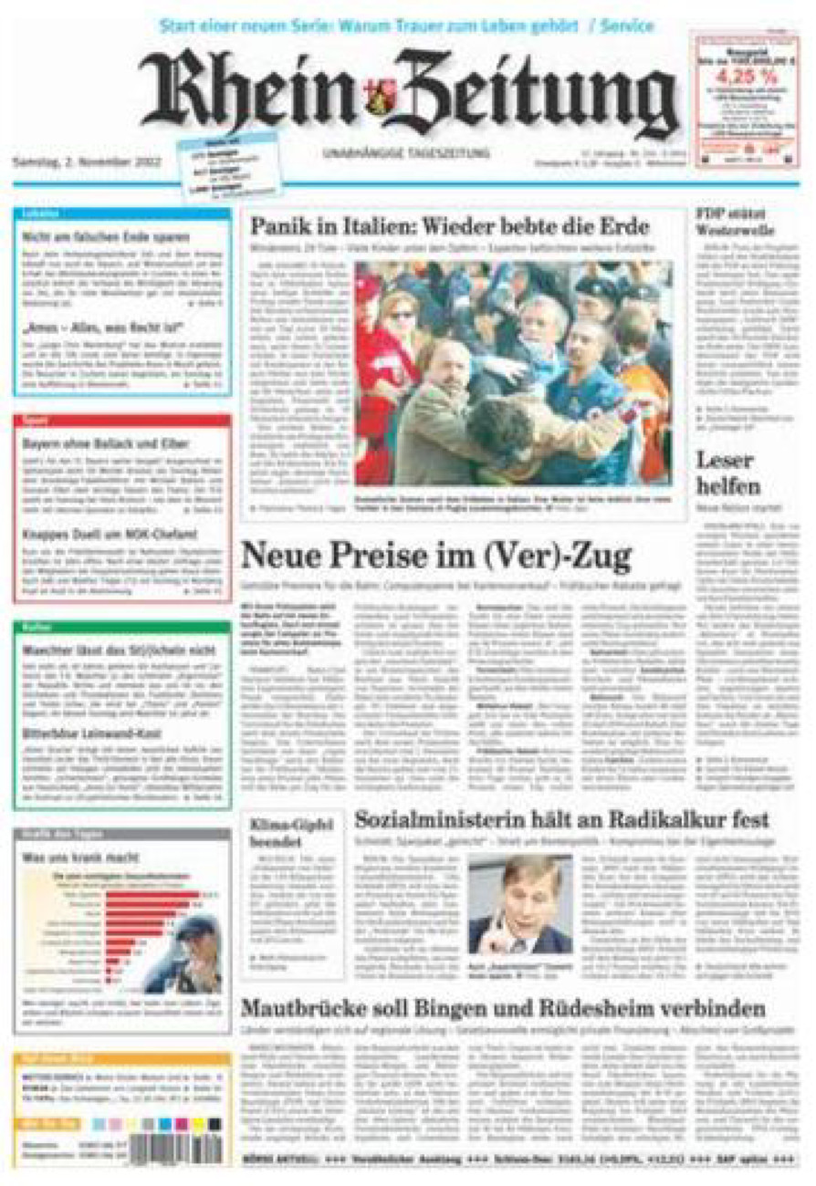 Rhein-Zeitung Kreis Cochem-Zell vom Samstag, 02.11.2002