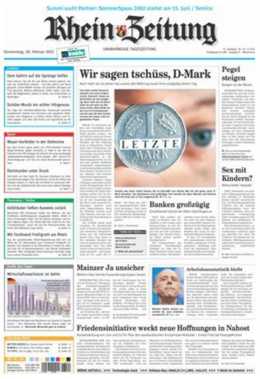 Rhein-Zeitung Kreis Cochem-Zell vom Donnerstag, 28.02.2002