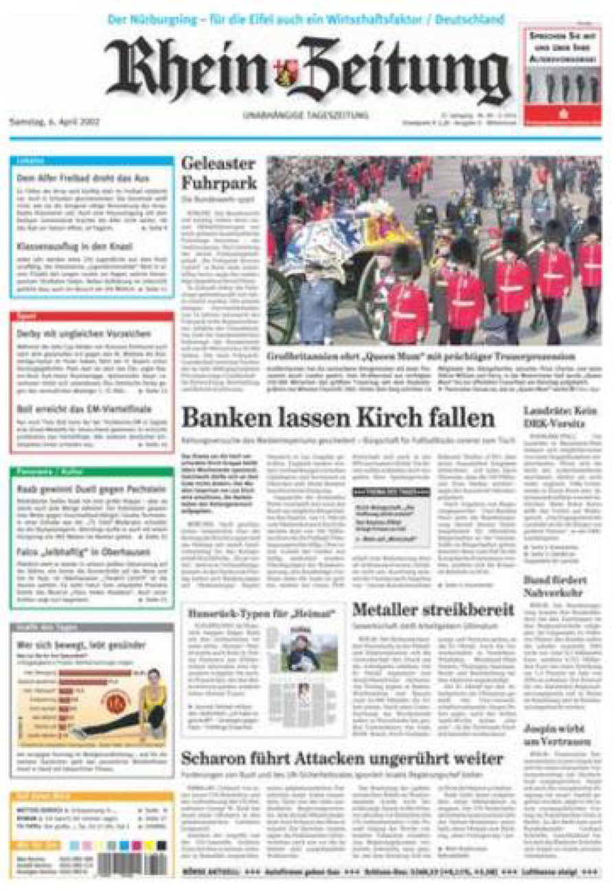 Rhein-Zeitung Kreis Cochem-Zell vom Samstag, 06.04.2002