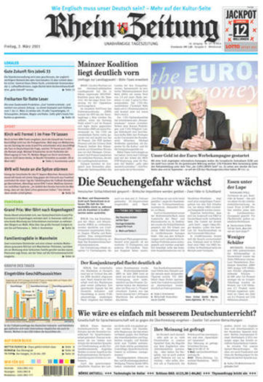 Rhein-Zeitung Kreis Cochem-Zell vom Freitag, 02.03.2001