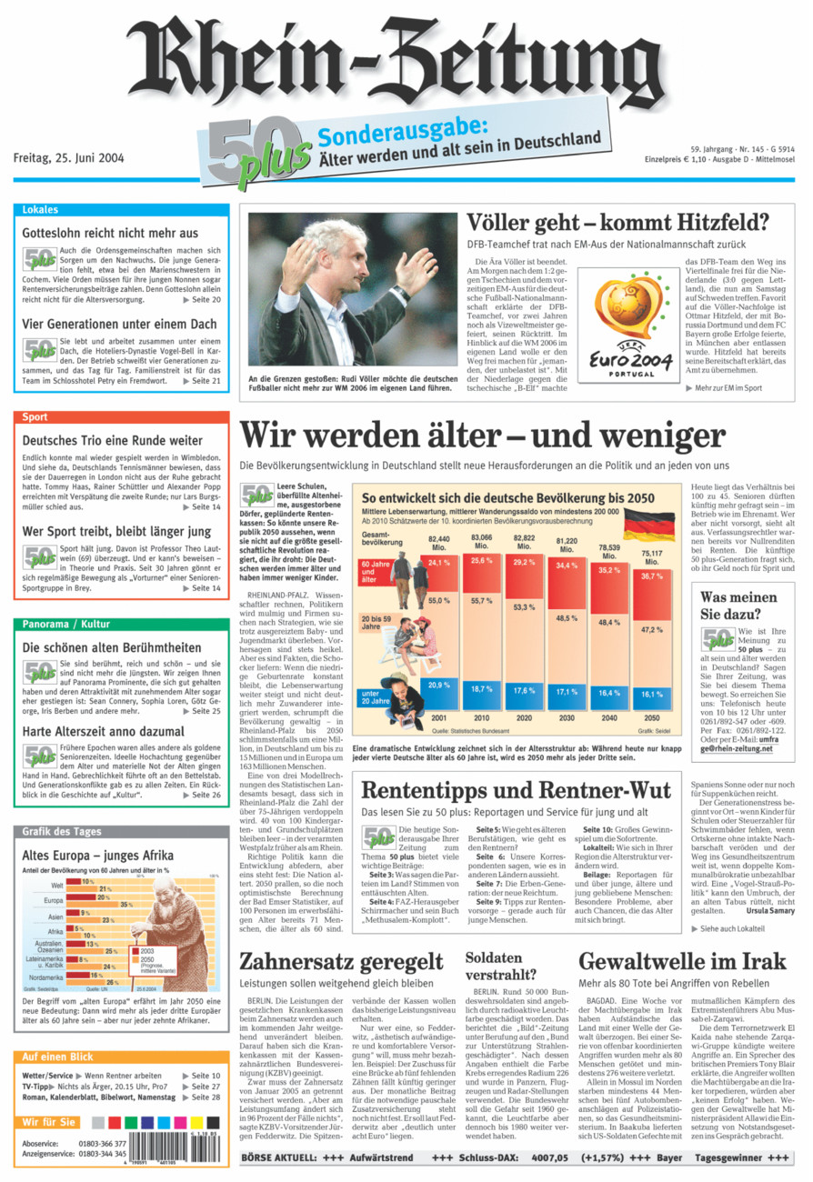 Rhein-Zeitung Kreis Cochem-Zell vom Freitag, 25.06.2004