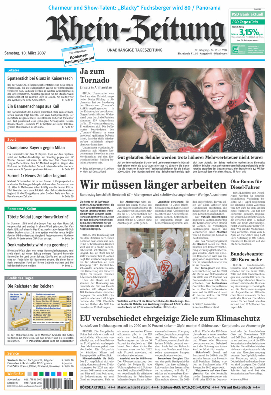 Rhein-Zeitung Kreis Cochem-Zell vom Samstag, 10.03.2007
