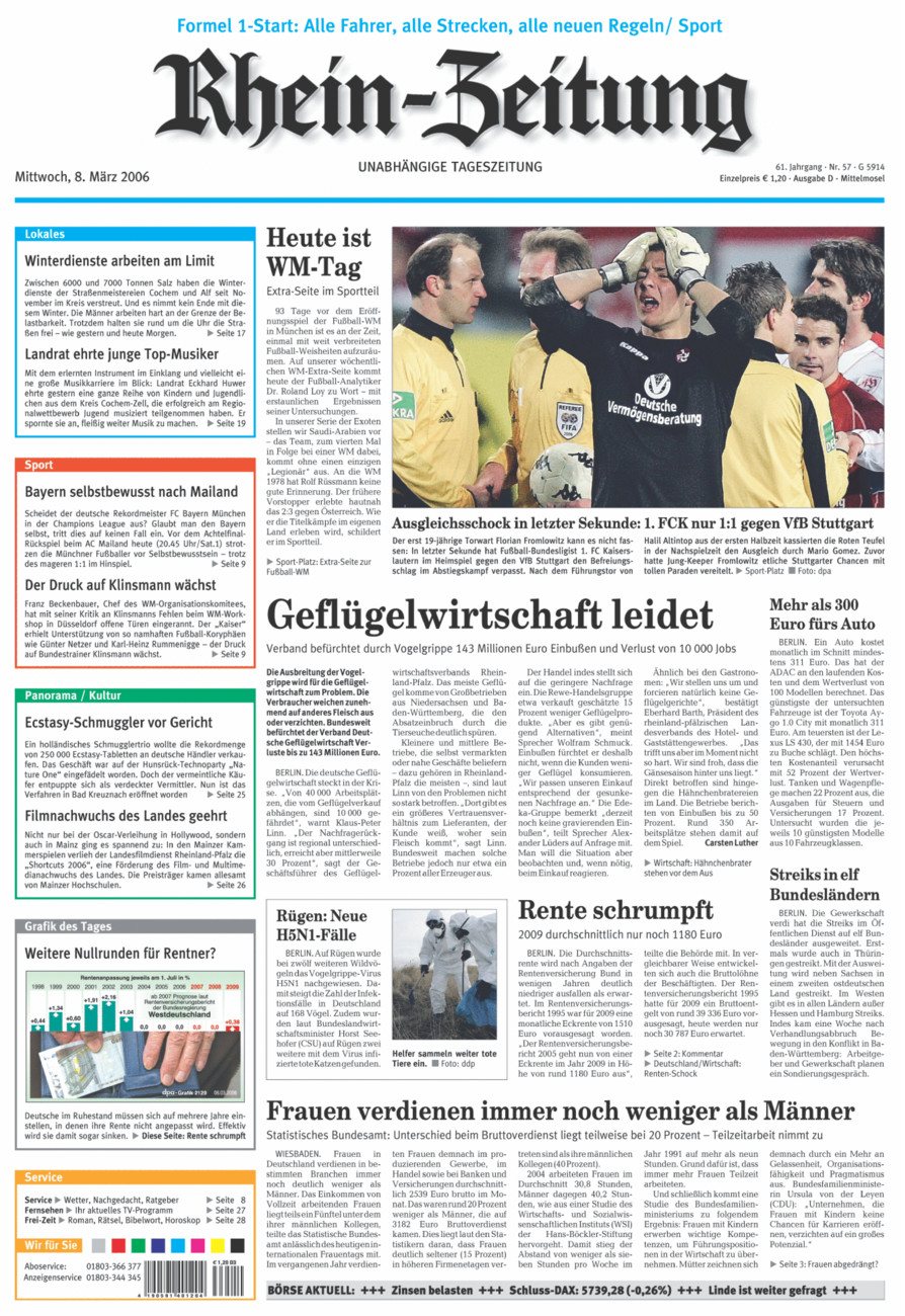 Rhein-Zeitung Kreis Cochem-Zell vom Mittwoch, 08.03.2006