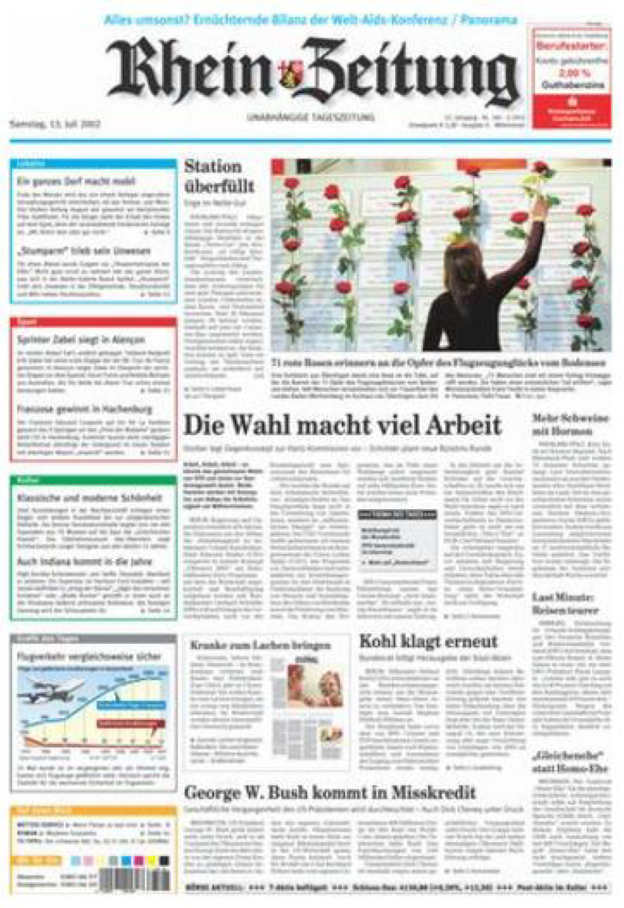 Rhein-Zeitung Kreis Cochem-Zell vom Samstag, 13.07.2002