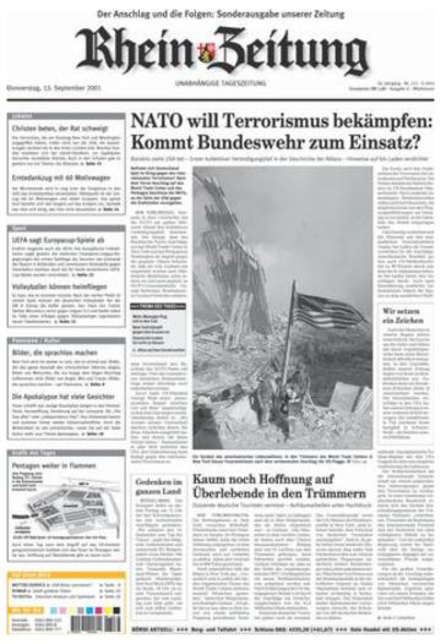 Rhein-Zeitung Kreis Cochem-Zell vom Donnerstag, 13.09.2001