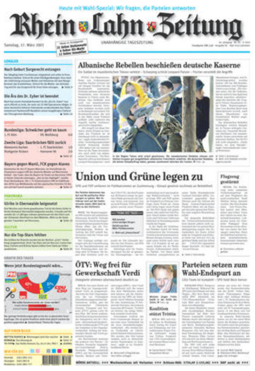 Rhein-Lahn-Zeitung vom Samstag, 17.03.2001