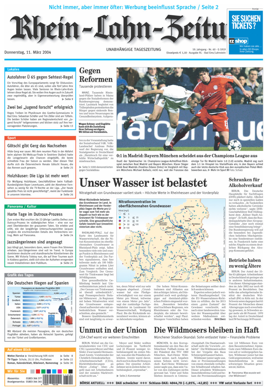 Rhein-Lahn-Zeitung vom Donnerstag, 11.03.2004