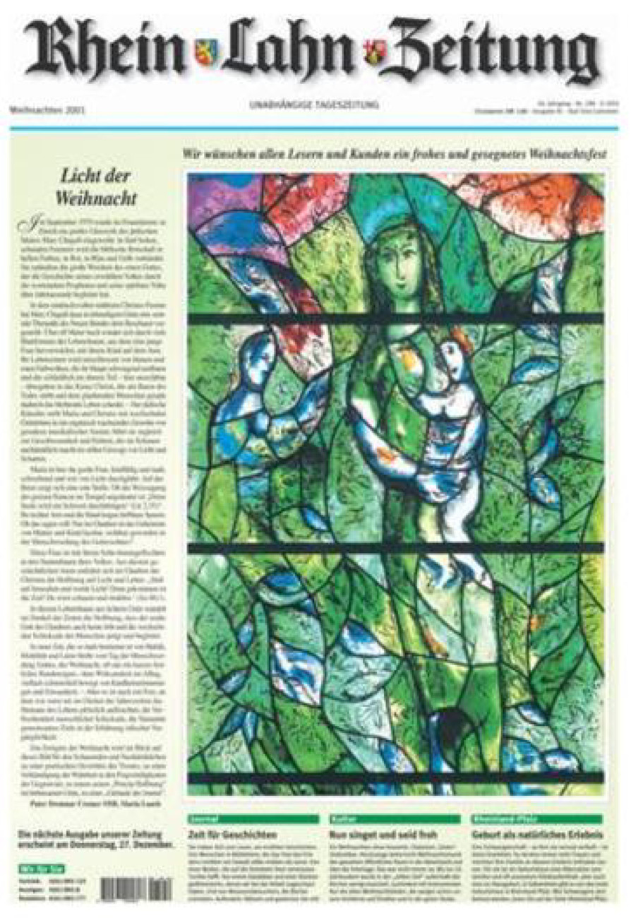 Rhein-Lahn-Zeitung vom Montag, 24.12.2001
