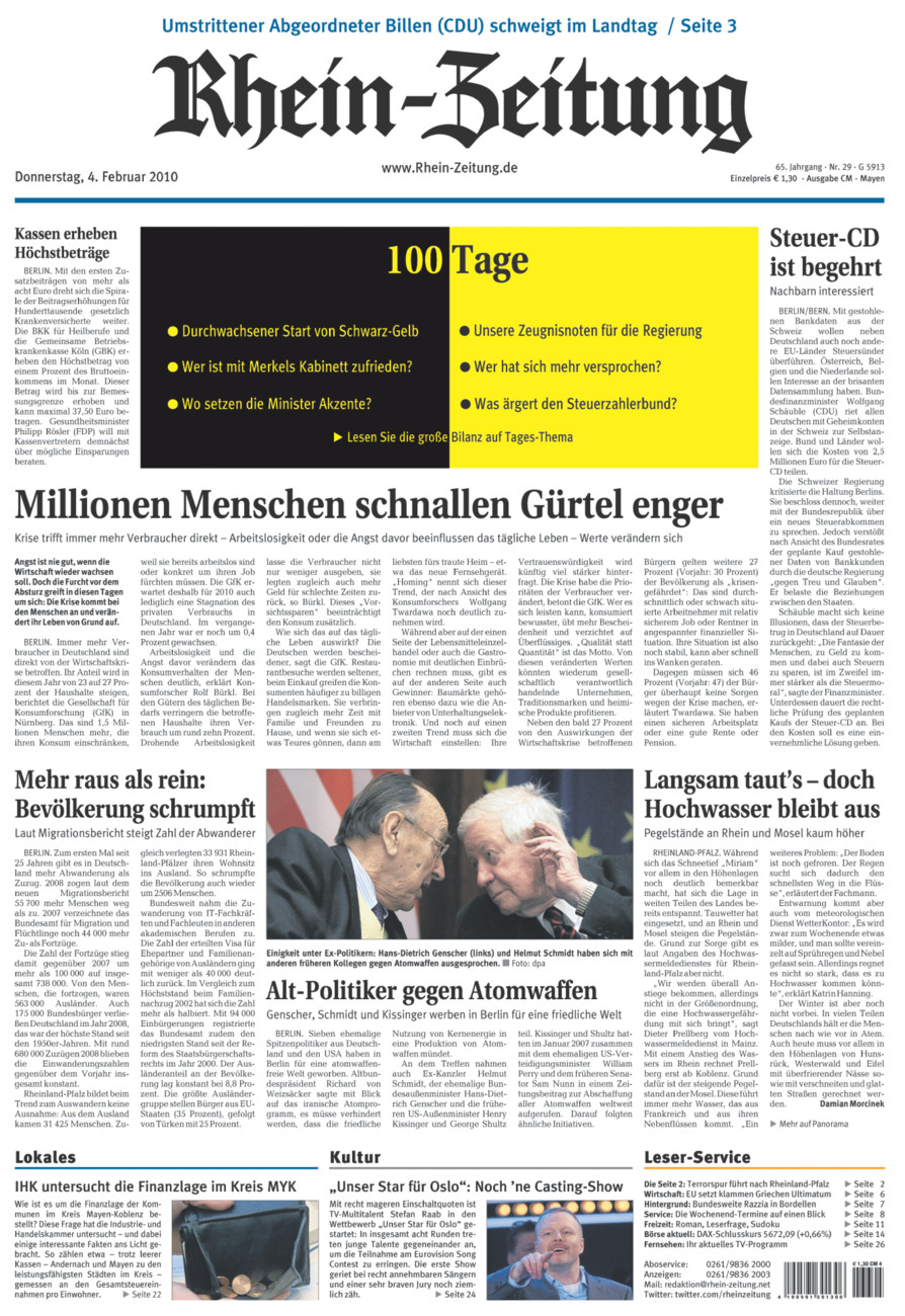 Rhein-Zeitung Andernach & Mayen vom Donnerstag, 04.02.2010