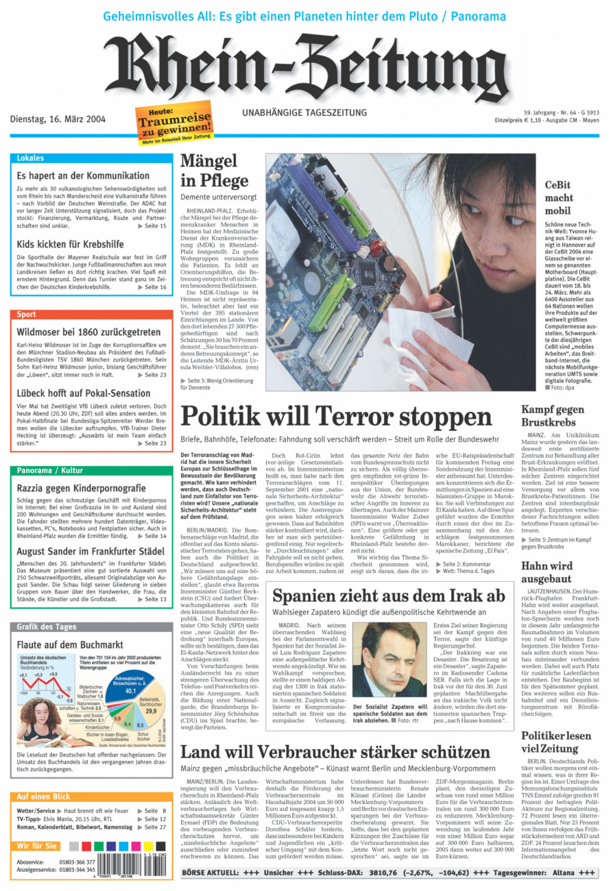 Rhein-Zeitung Andernach & Mayen vom Dienstag, 16.03.2004