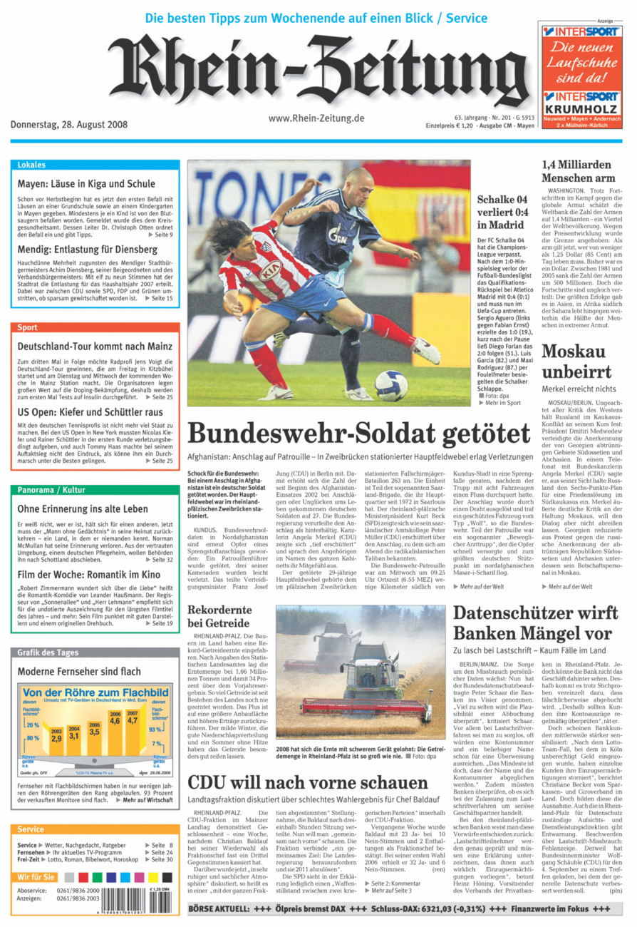 Rhein-Zeitung Andernach & Mayen vom Donnerstag, 28.08.2008