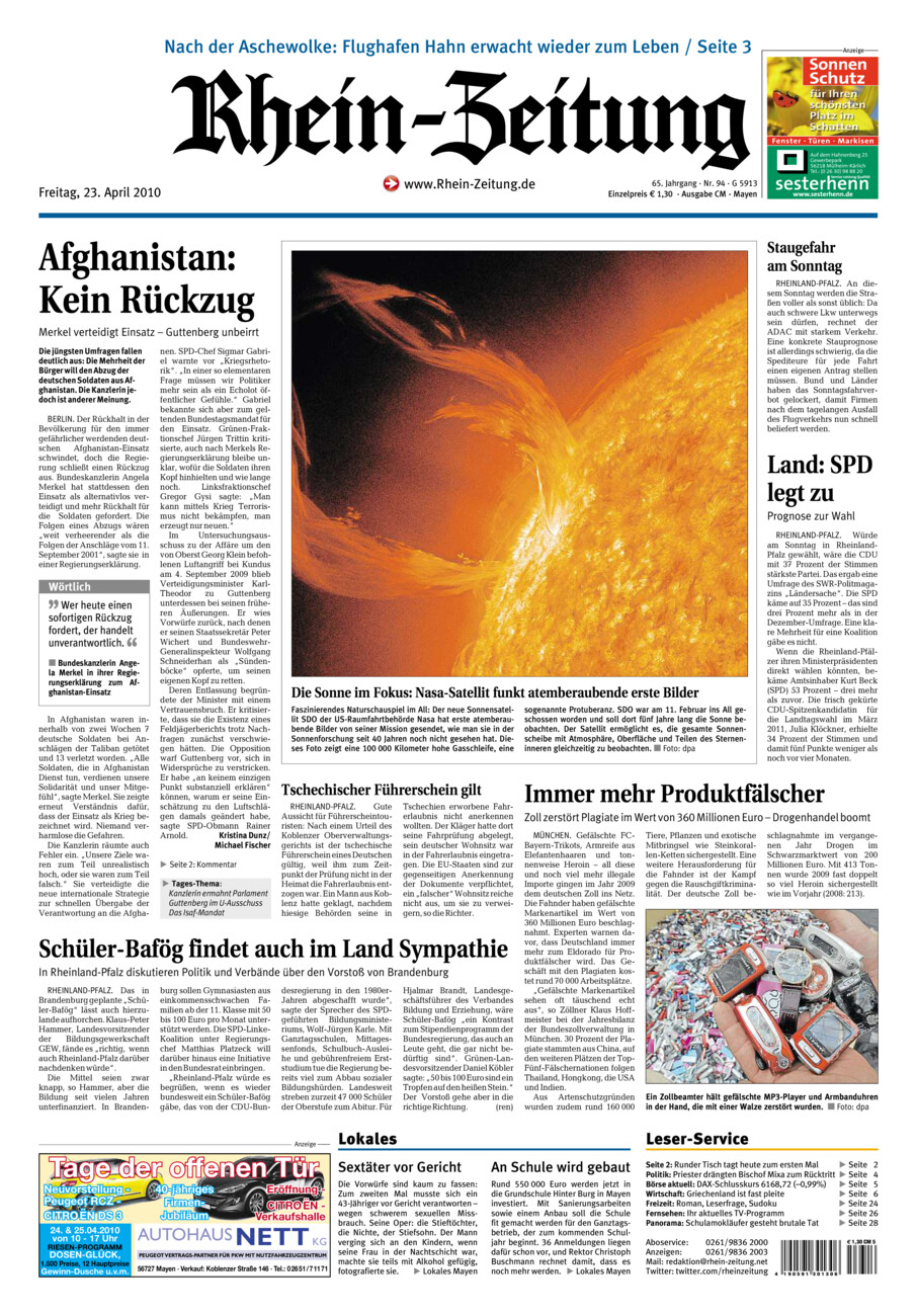 Rhein-Zeitung Andernach & Mayen vom Freitag, 23.04.2010