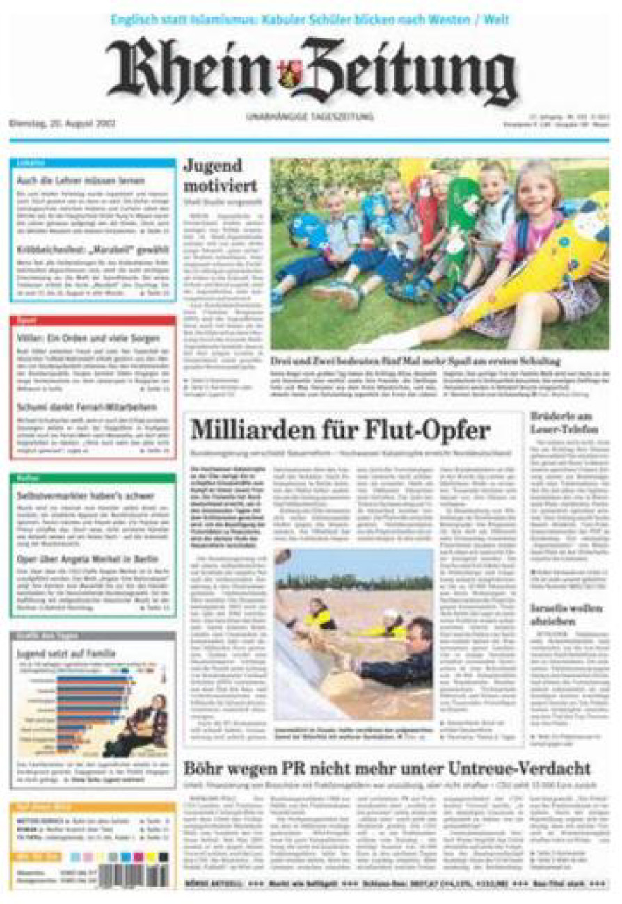 Rhein-Zeitung Andernach & Mayen vom Dienstag, 20.08.2002