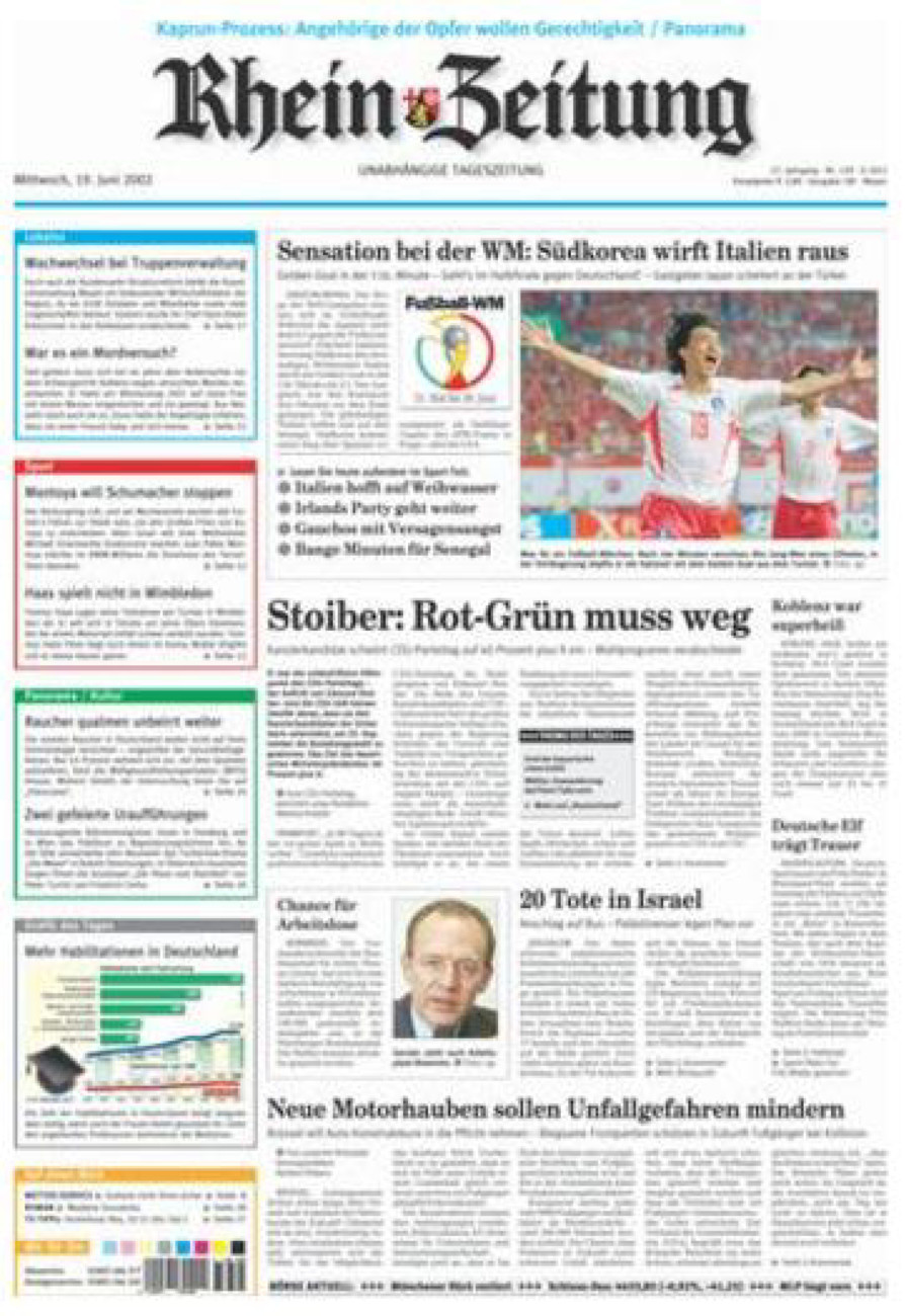 Rhein-Zeitung Andernach & Mayen vom Mittwoch, 19.06.2002
