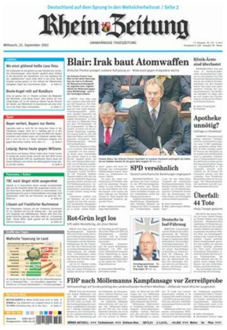 Rhein-Zeitung Andernach & Mayen vom Mittwoch, 25.09.2002