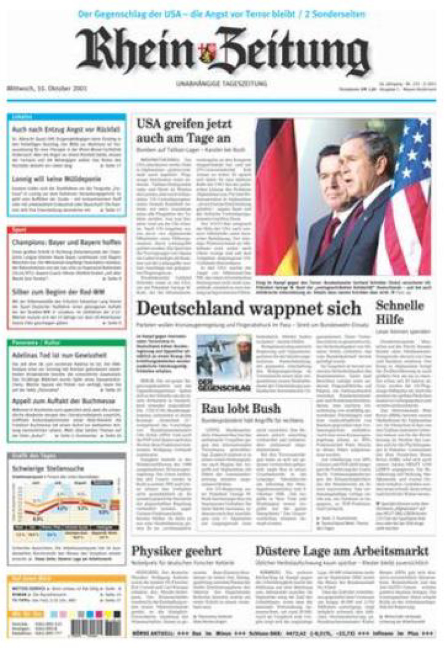 Rhein-Zeitung Andernach & Mayen vom Mittwoch, 10.10.2001