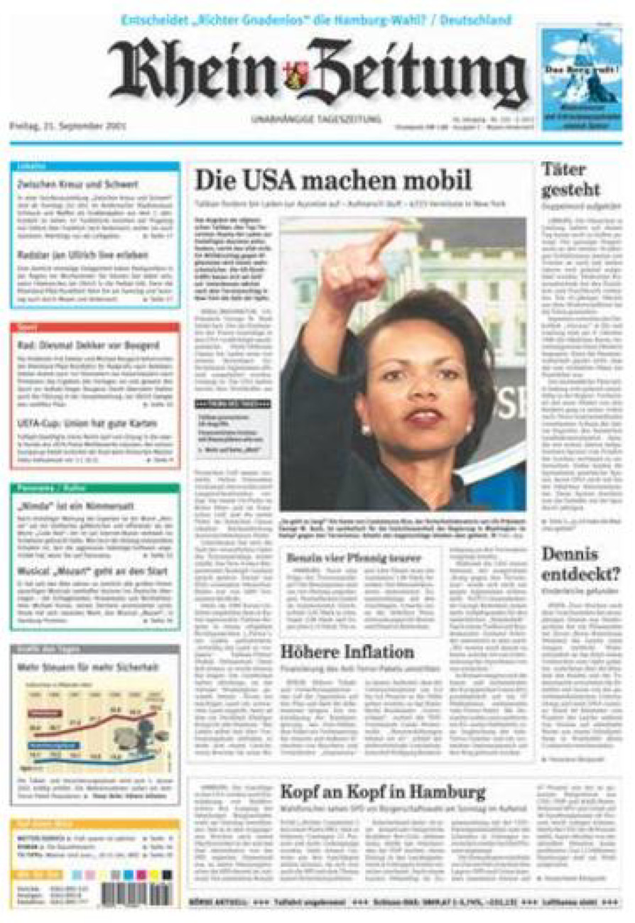 Rhein-Zeitung Andernach & Mayen vom Freitag, 21.09.2001