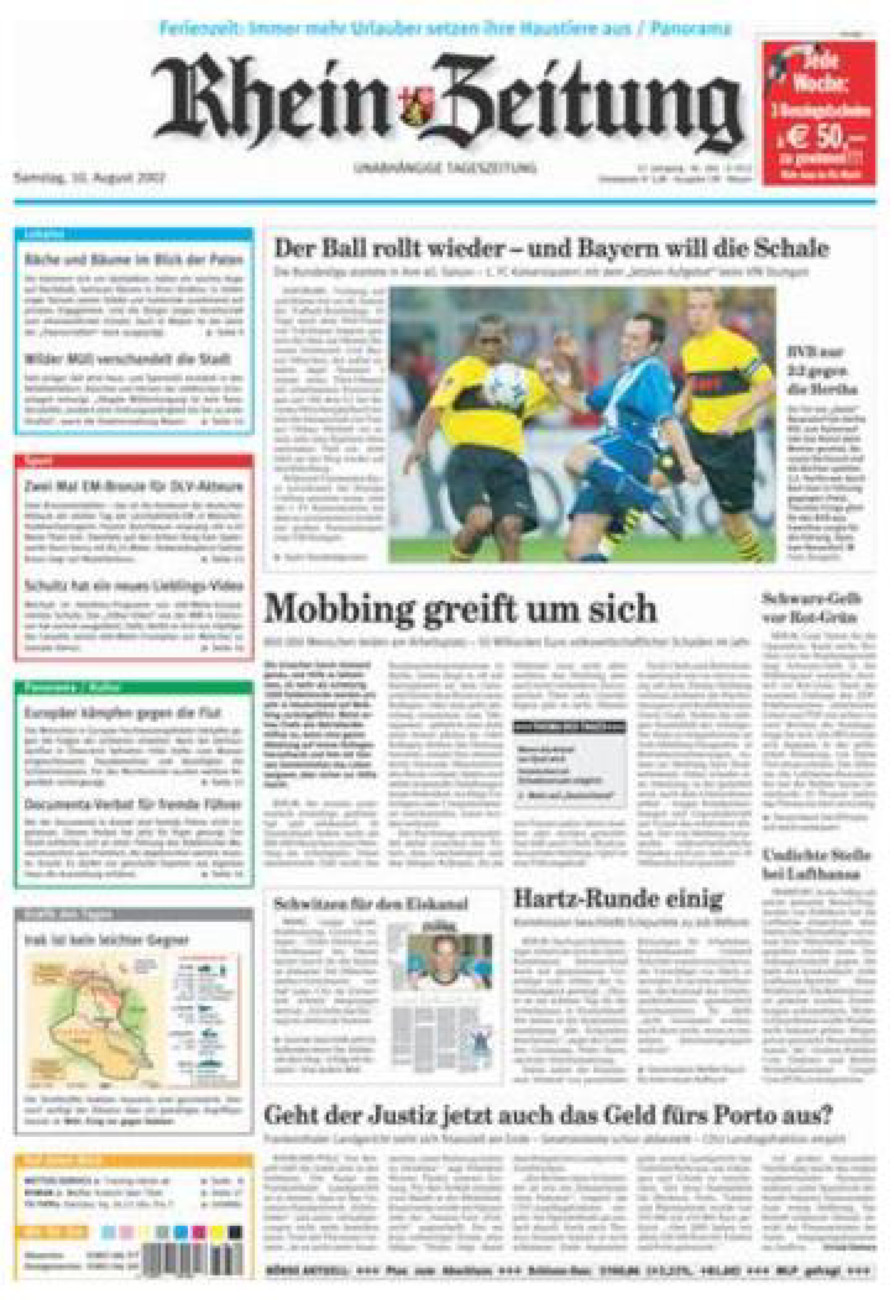Rhein-Zeitung Andernach & Mayen vom Samstag, 10.08.2002