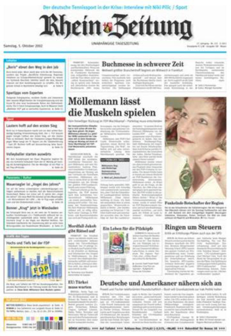 Rhein-Zeitung Andernach & Mayen vom Samstag, 05.10.2002