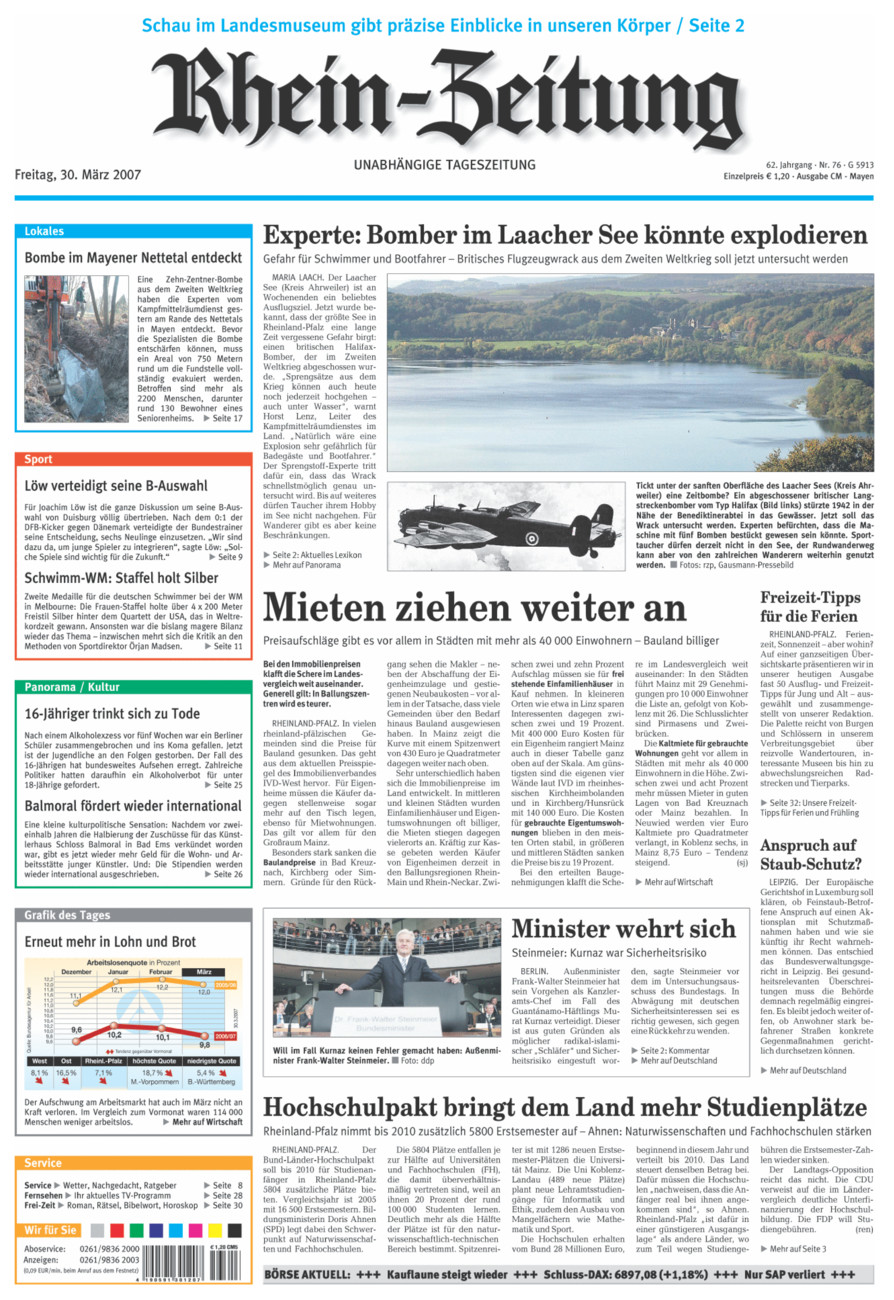 Rhein-Zeitung Andernach & Mayen vom Freitag, 30.03.2007
