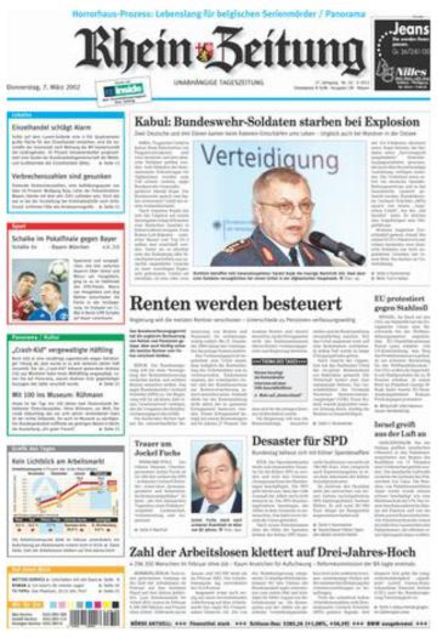 Rhein-Zeitung Andernach & Mayen vom Donnerstag, 07.03.2002