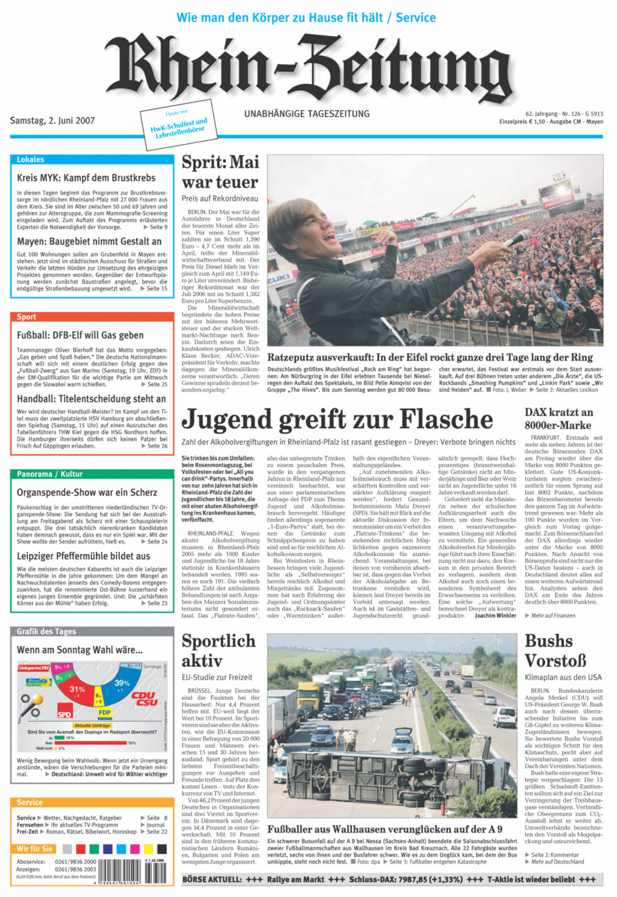 Rhein-Zeitung Andernach & Mayen vom Samstag, 02.06.2007