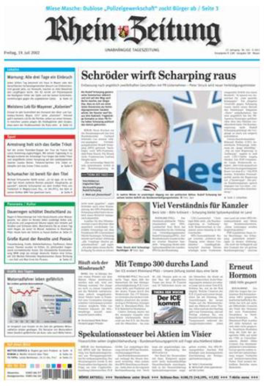 Rhein-Zeitung Andernach & Mayen vom Freitag, 19.07.2002