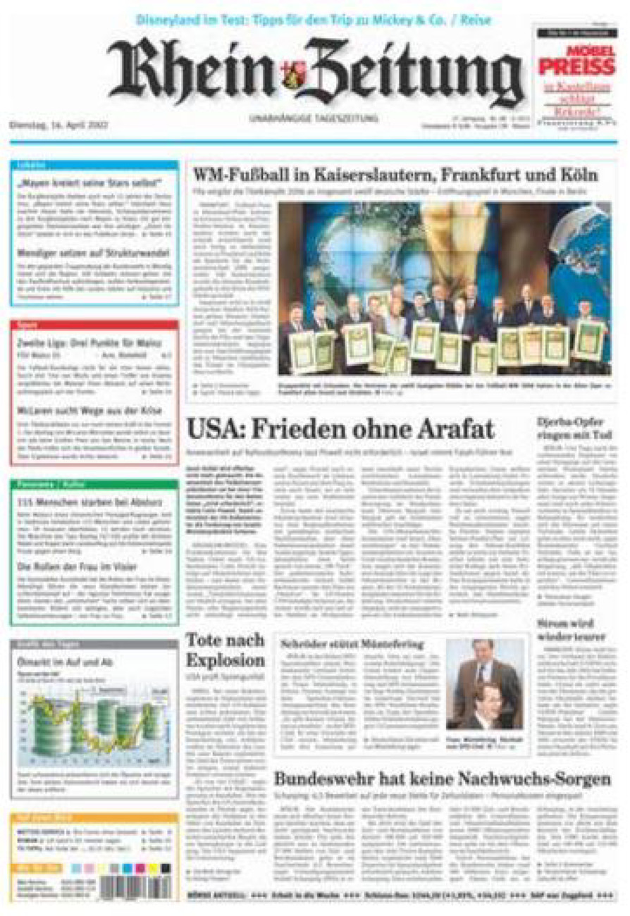 Rhein-Zeitung Andernach & Mayen vom Dienstag, 16.04.2002