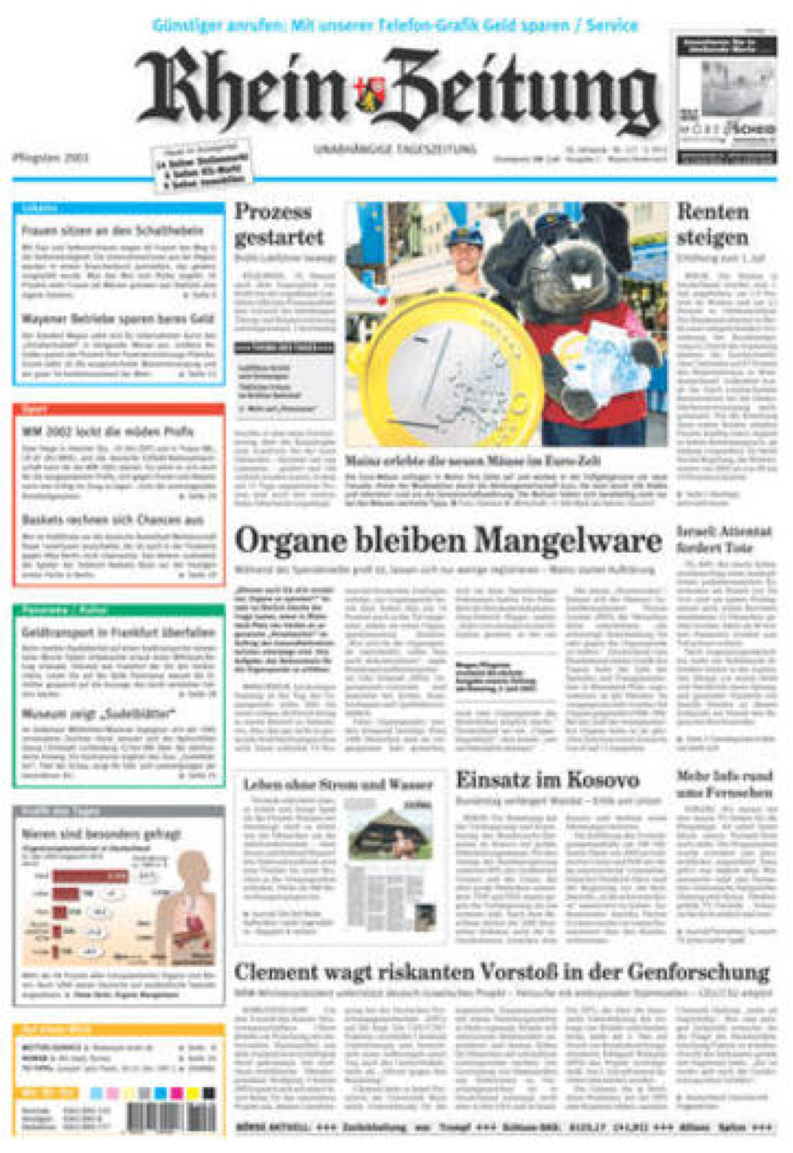Rhein-Zeitung Andernach & Mayen vom Samstag, 02.06.2001