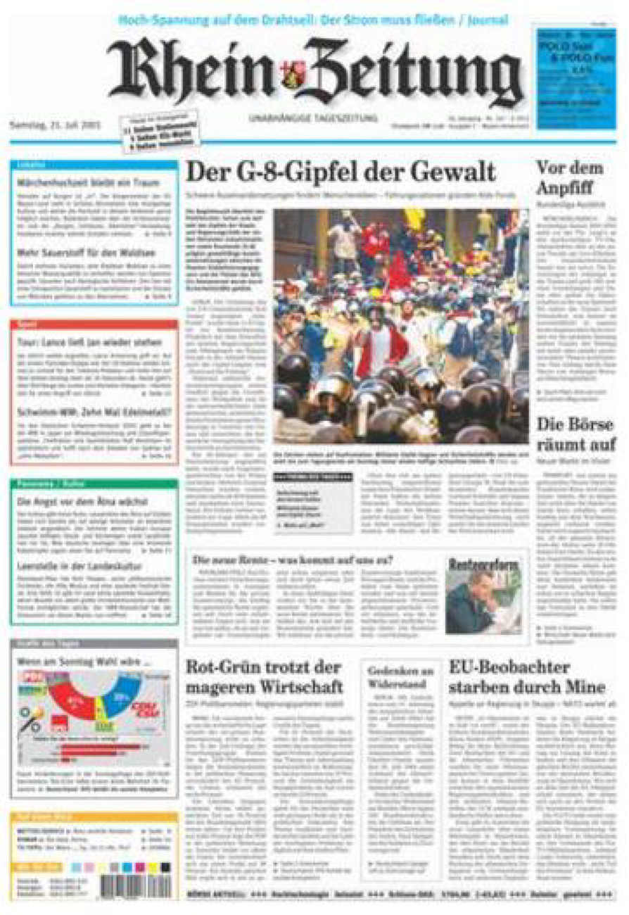 Rhein-Zeitung Andernach & Mayen vom Samstag, 21.07.2001