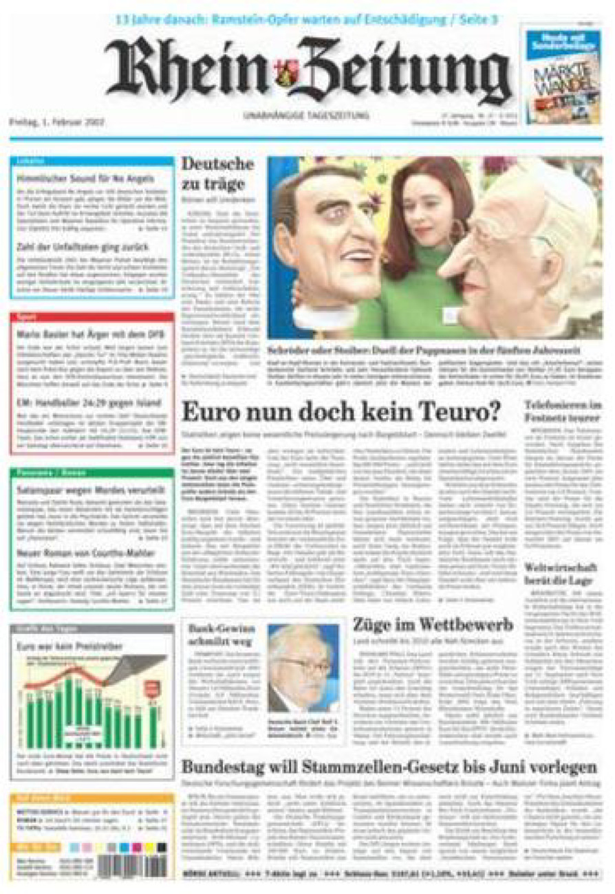 Rhein-Zeitung Andernach & Mayen vom Freitag, 01.02.2002