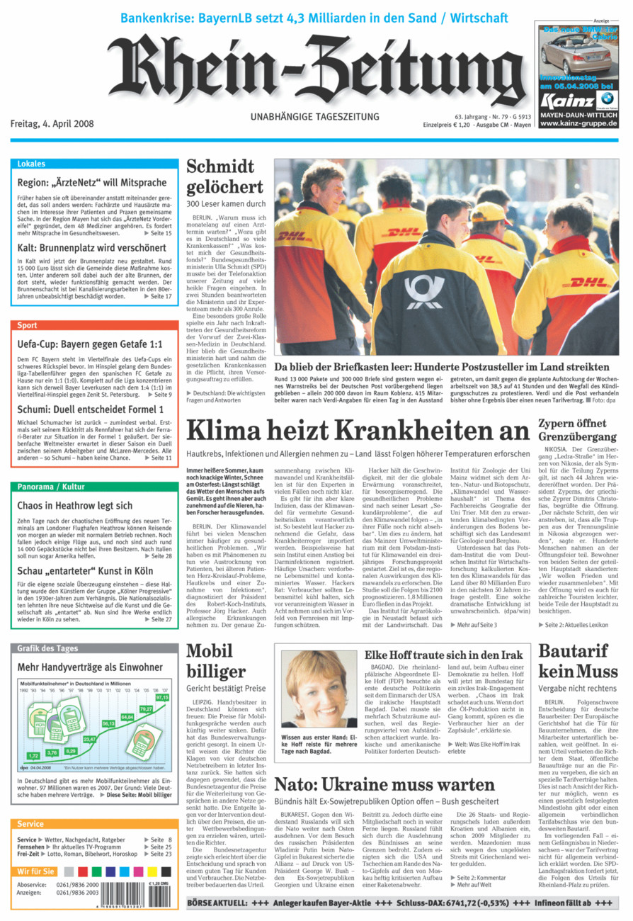 Rhein-Zeitung Andernach & Mayen vom Freitag, 04.04.2008