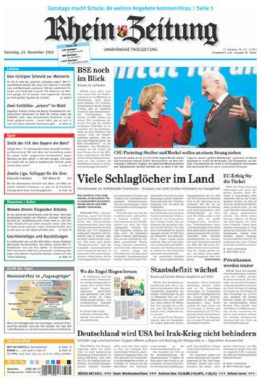 Rhein-Zeitung Andernach & Mayen vom Samstag, 23.11.2002