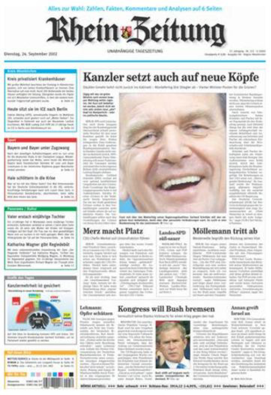 Rhein-Zeitung Kreis Altenkirchen vom Dienstag, 24.09.2002