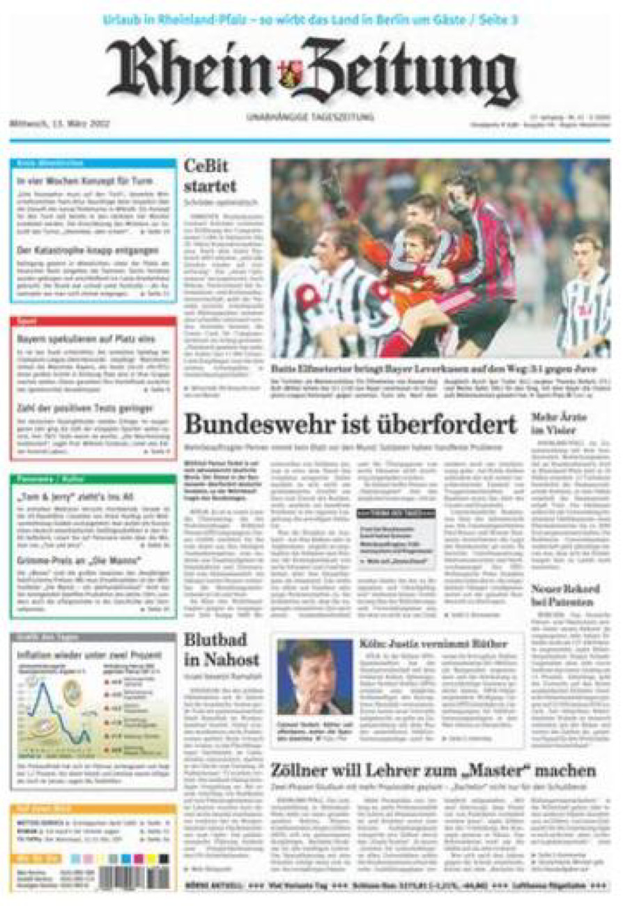 Rhein-Zeitung Kreis Altenkirchen vom Mittwoch, 13.03.2002