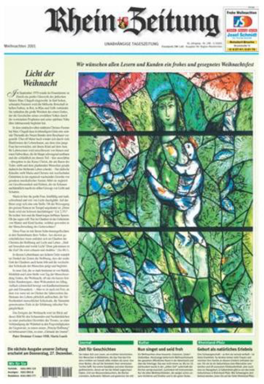 Rhein-Zeitung Kreis Altenkirchen vom Montag, 24.12.2001