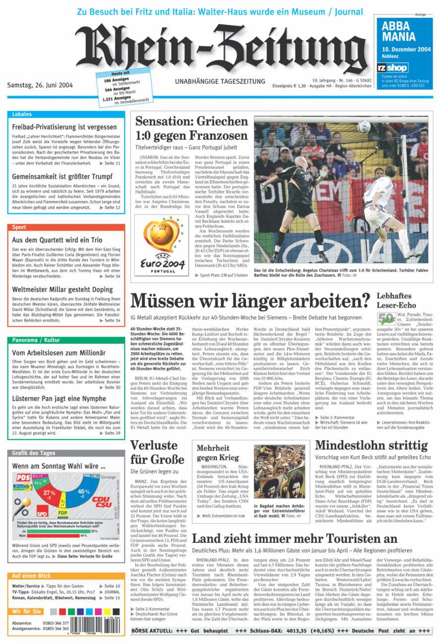 Rhein-Zeitung Kreis Altenkirchen vom Samstag, 26.06.2004
