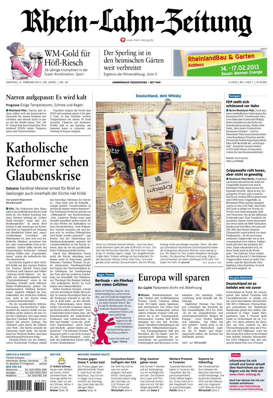 Rhein-Lahn-Zeitung Diez (Archiv) vom Samstag, 09.02.2013