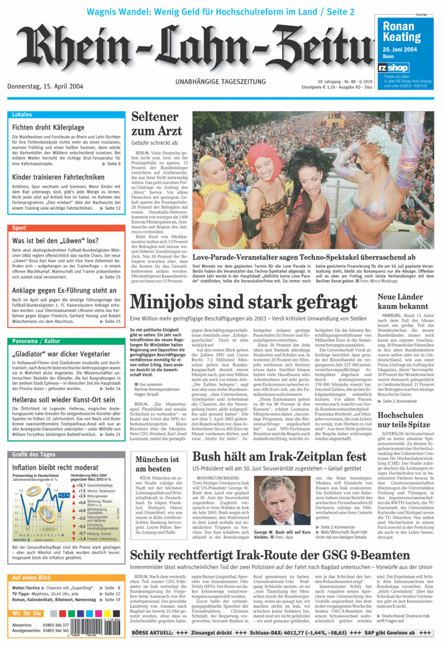 Rhein-Lahn-Zeitung Diez (Archiv) vom Donnerstag, 15.04.2004