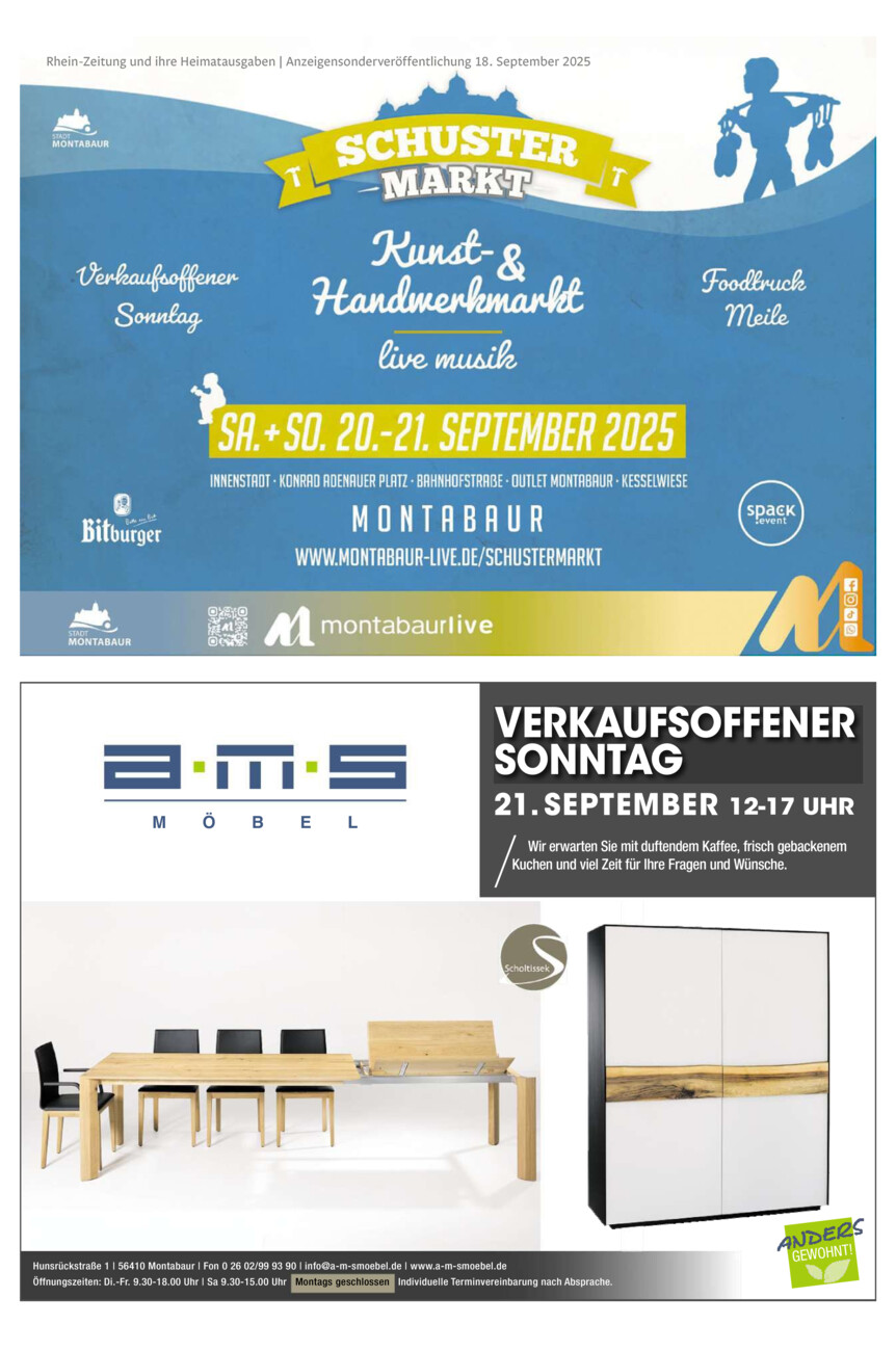Schustermarkt Montabaur 2025