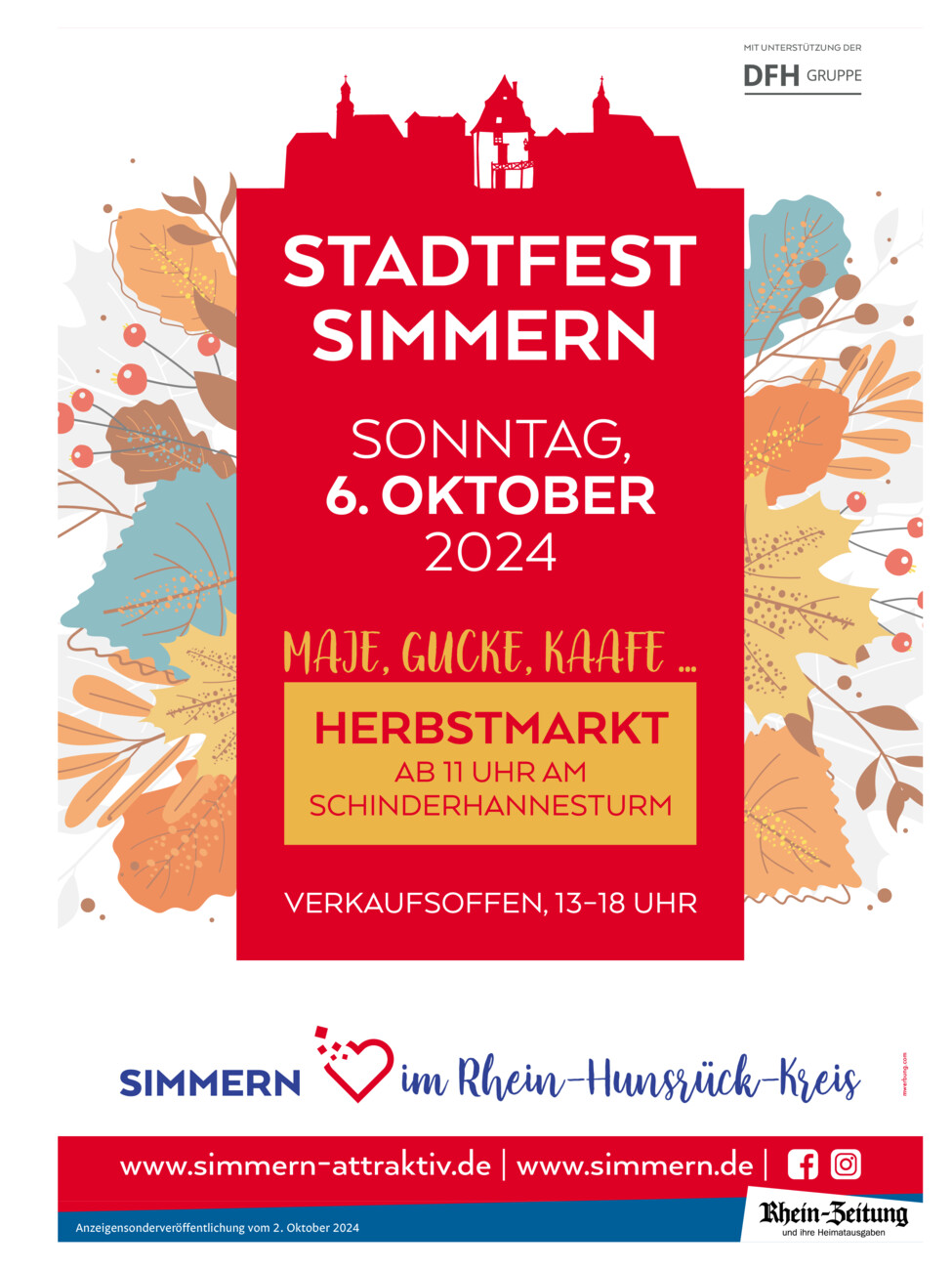 Stadtfest + Herbstmarkt...